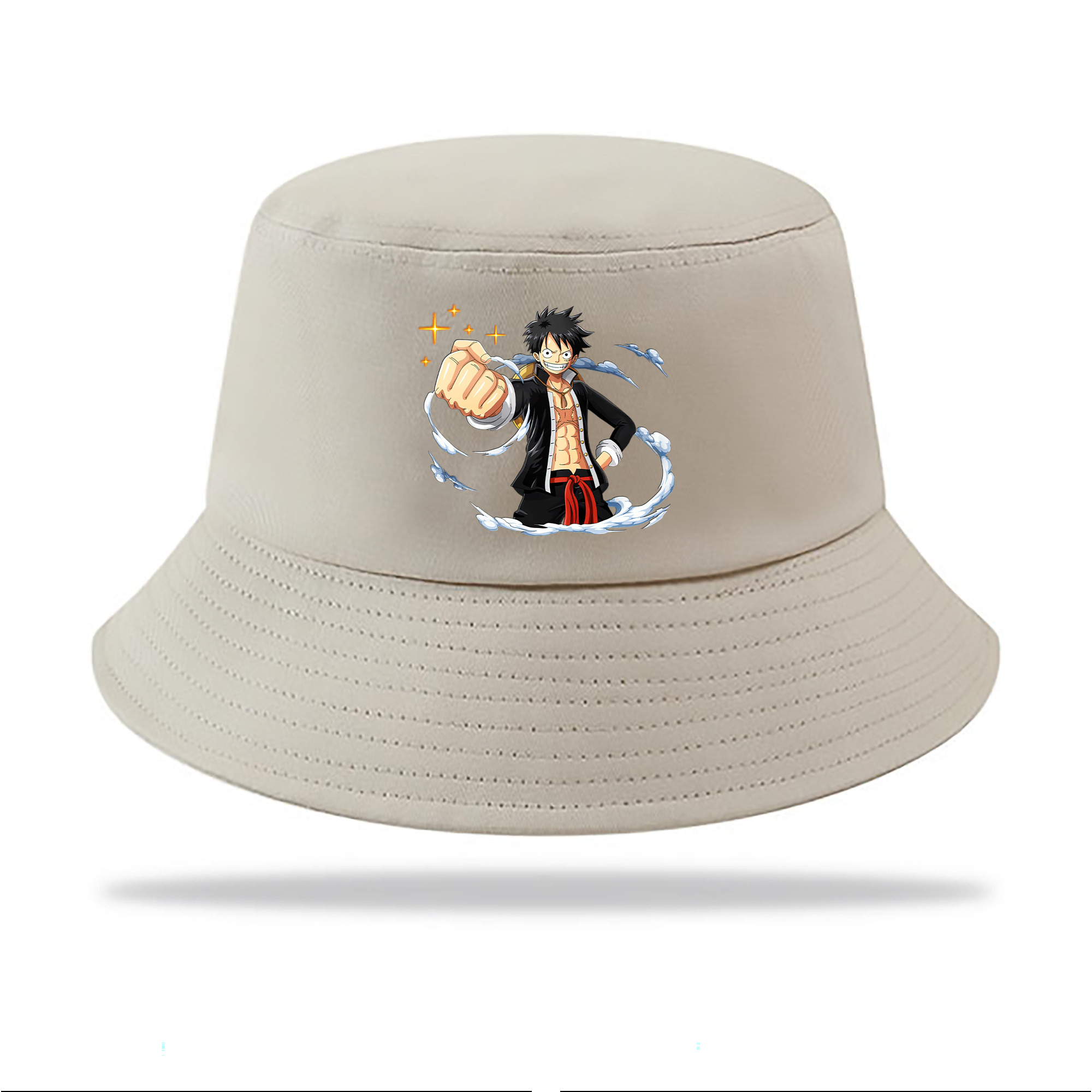 （画像用） ワンピース モンキー・D・ルフィ ONE PIECE Monkey D. Luffy アウトドア日除けバケットハット